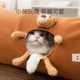 Cat Toy Cat Tunnel Toy Foldable Storage Diameter 25CM Length 80CM