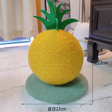 Sisal cat scratching ball, winking only suitable for kittens and small cats Size 22cm*22cm