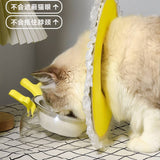 Cute girly cat Elizabethan collar