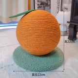 Sisal cat scratching ball, winking only suitable for kittens and small cats Size 22cm*22cm