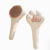 Cute cat claw comb cat one-click loose hair removal comb
