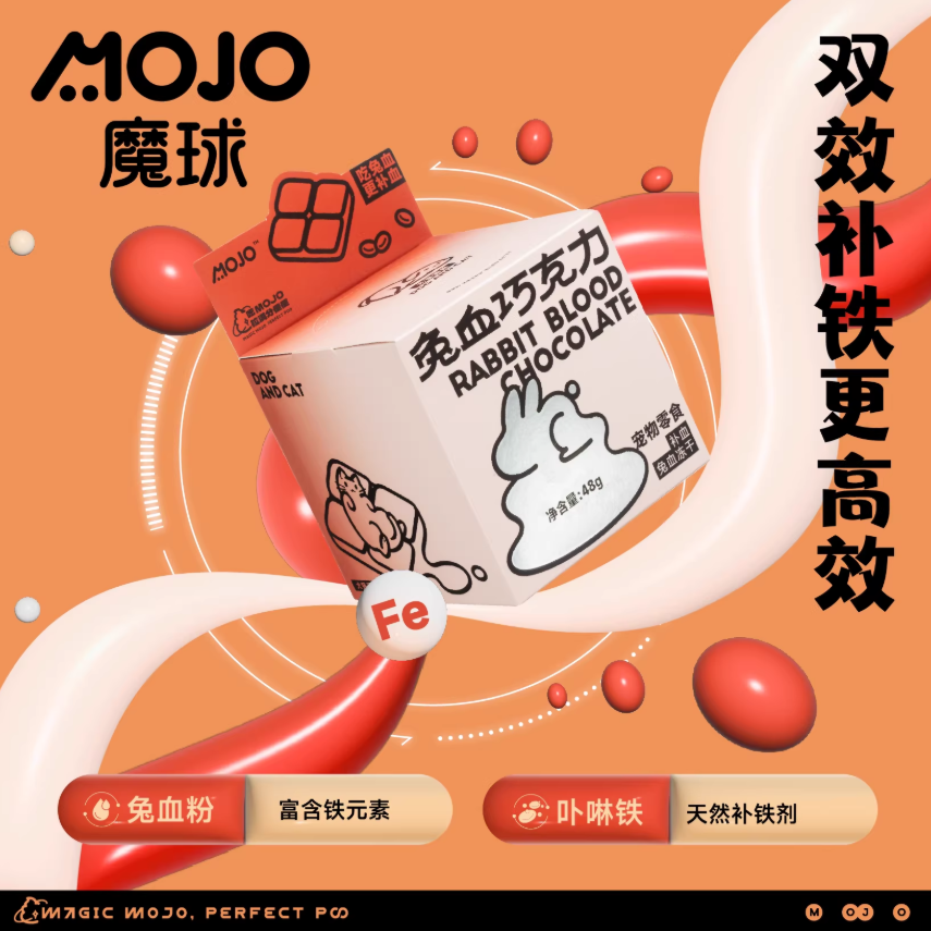 MOJO Magic Ball Functional Snacks: Freeze-dried Fire-extinguishing Duck Pear/Magic Mushroom/Rabbit Blood Chocolate/Jointed Little Shark