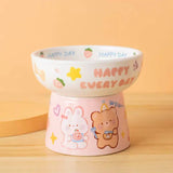 【Cat Bowl】Korean Childlike Cartoon Bowl 12.2cm*10cm