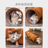 猫玩具 猫隧道玩具 可折叠收纳 直径25CM 长度80CM