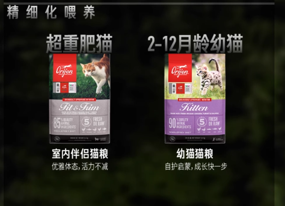 Orijen渴望猫粮合集(不参与会员折扣）