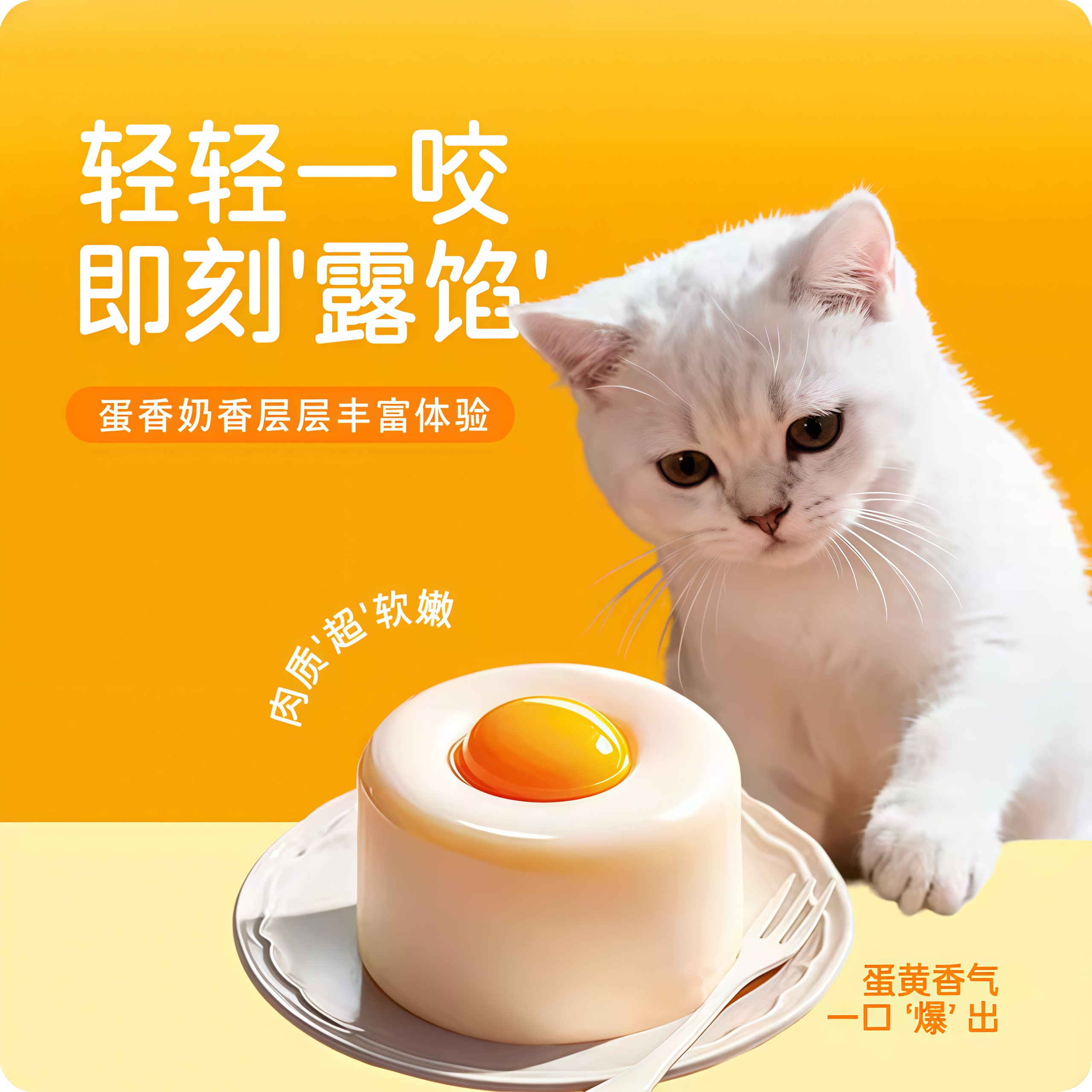 妮吖美芯蛋黄派全价主食餐盒55g*6