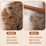 Cat detangling and loose hair solid wood comb