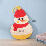 Snowman cat wear-resistant cat scratching board 35cm*23cm