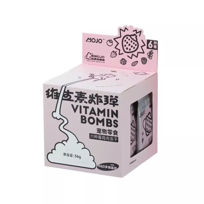 MOJO魔球功能性零食冻干六种菜鸡肉冻干/六种莓鸡肉冻干