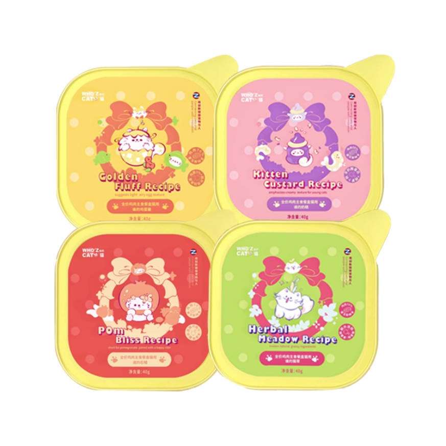 whozcat谁的猫主食餐盒系列40g*9